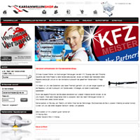 modified eCommerce Kardanwellenshop.de